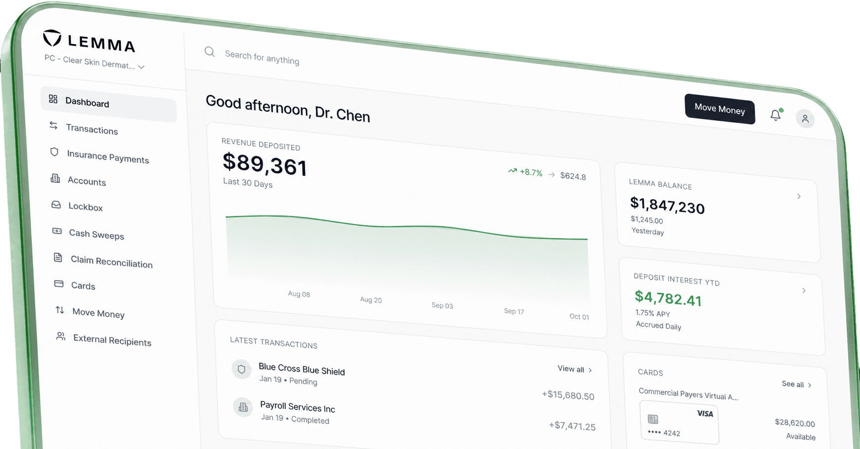 Lemma dashboard